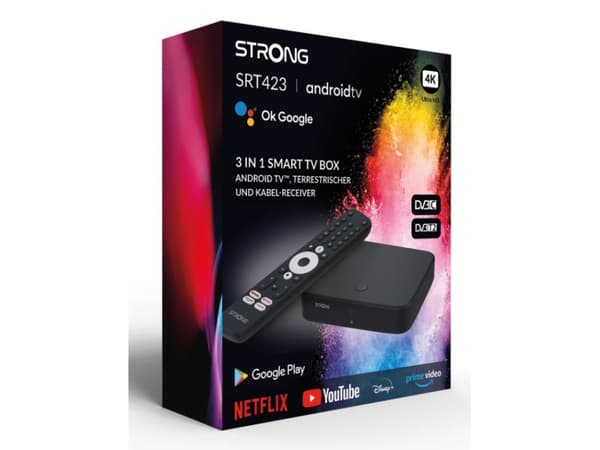 Strong SRT423, Amlogic, 2 GHz, Cortex-A35, 2000 MB, DDR4, 8 GB