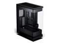 Miniatyrbild 1 av 5: Phanteks Evolv Series X2 - Mid tower - utökad ATX - genomskinlig sidopanel (härdat glas) - ingen strömförsörjning (ATX) - borstad svart - USB/ljud