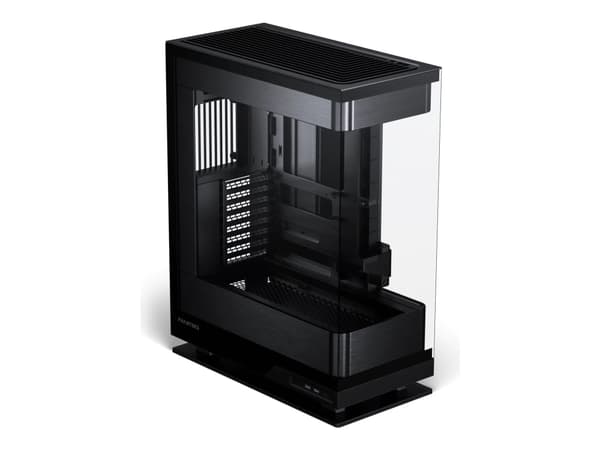 Phanteks Evolv Series X2 - Mid tower - utökad ATX - genomskinlig sidopanel (härdat glas) - ingen strömförsörjning (ATX) - borstad svart - USB/ljud Svart