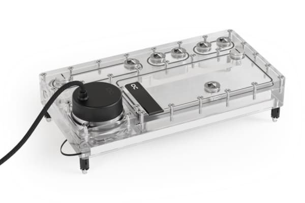 Alphacool 14573, Kylplatta, Akryl, Transparent, 3-Pin JST + 3-Pin, 1/4", 3-stift