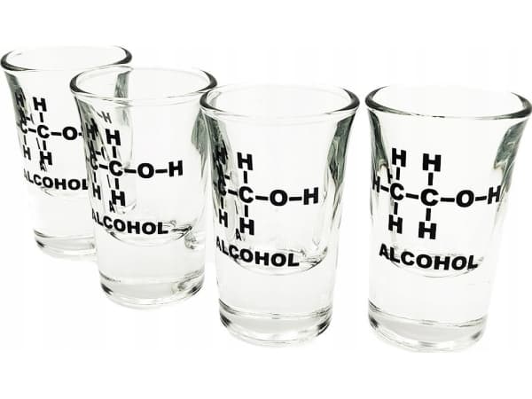 Thumbs Up Mad Monkey - Shotgläser mit Alkohol-Formel (4er Set)