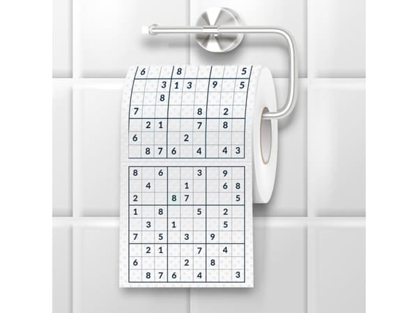 Octopus Publishing Group Mad Monkey - Toilettenpapier "Sudoku"