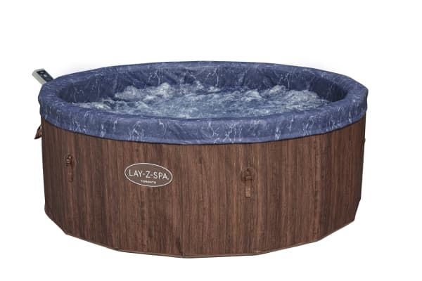 Bestway Lay-Z-Spa Toronto Energy-Efficient Smart AirJet Hot Tub with App Control 5-7 person, 1250 L, 7 person(s), Round, Bubble/Jet massage, ABS, Pol