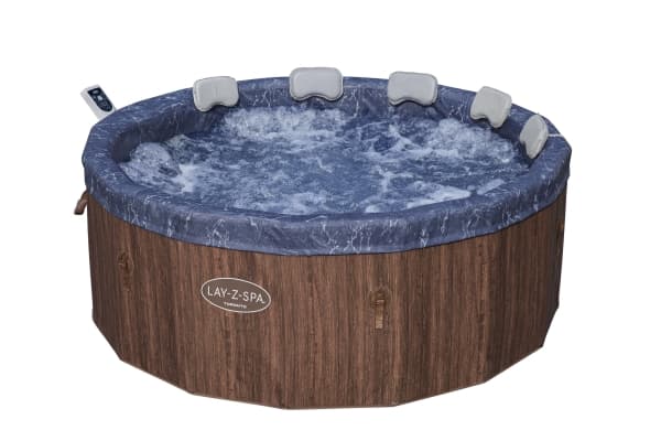 Bestway Lay-Z-Spa Toronto Energy-Efficient Smart AirJet Hot Tub with App Control 5-7 person, 1250 L, 7 person(s), Round, Bubble/Jet massage, ABS, Pol