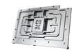 Miniatyrbild 4 av 5: Alphacool 10248, Bakre platta, Gjuten aluminium, Krom, Koppar, Svart, Krom, 3-Pin JST, 1/4", 60 ° C