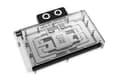 Miniatyrbild 2 av 5: Alphacool 10248, Bakre platta, Gjuten aluminium, Krom, Koppar, Svart, Krom, 3-Pin JST, 1/4", 60 ° C