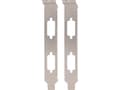 Miniatyrbild 2 av 3: InLine 11109A, Fäste för grafikkort, Rostfritt stål, Taiwan, 9-pin Sub-D M/F, 9-pin Sub-D M/F, 122 mm