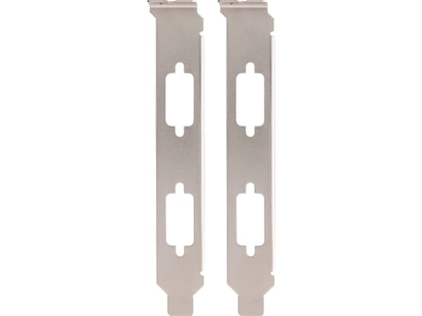 InLine 11109A, Fäste för grafikkort, Rostfritt stål, Taiwan, 9-pin Sub-D M/F, 9-pin Sub-D M/F, 122 mm