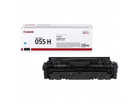Canon 055H, 5900 sidor, Cyan, 1 styck