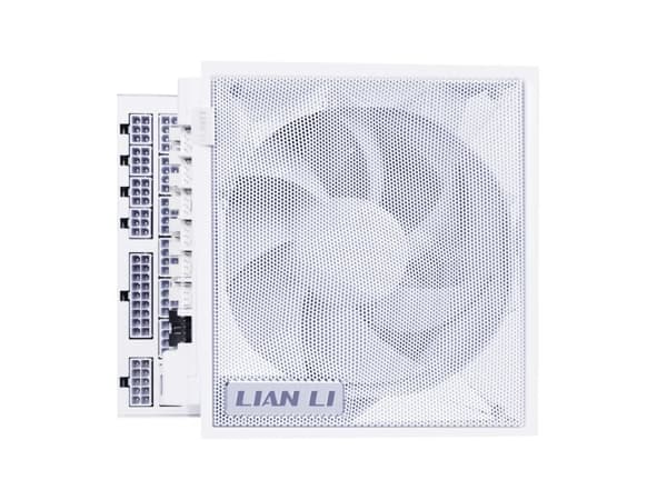 Lian Li Edge Gold EG0850G - Nätaggregat (intern) - ATX12V 3.1 - 80 PLUS Gold - Cybenetics Gold - AC 100-240 V - 850 Watt - aktive PFC - Europa - vit