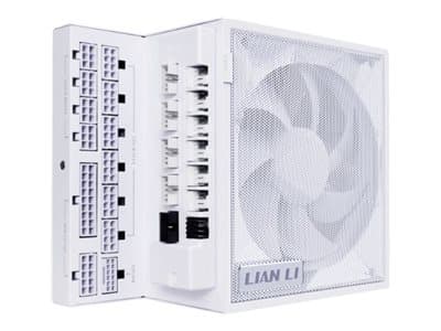 Lian Li Edge Gold EG0850G - Nätaggregat (intern) - ATX12V 3.1 - 80 PLUS Gold - Cybenetics Gold - AC 100-240 V - 850 Watt - aktive PFC - Europa - vit Vit