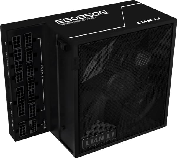 Lian Li Edge Gold EG0850G - Strømforsyning (intern) - ATX12V 3.1 - 80 PLUS Gold - Cybenetics Gold - AC 100-240 V - 850 watt - aktiv PFC - Europa - sv