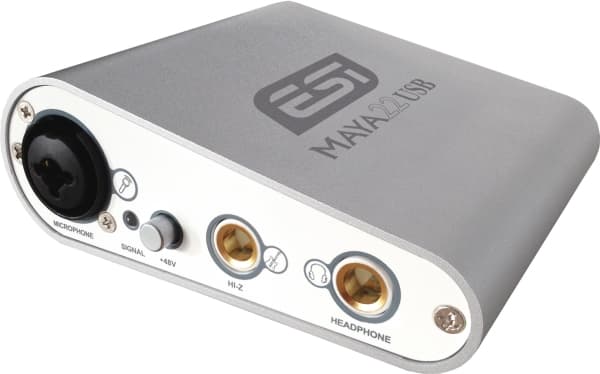 ESI MAYA22 USB, Skrivbord, Grå, USB, 24-bit/96kHz, 102 dB, 108 dB