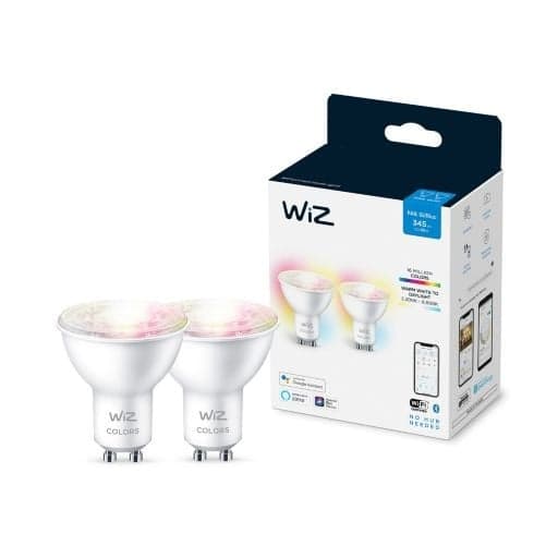WiZ - GU10 Color  Tunable Whites - WiFi - 2 pak