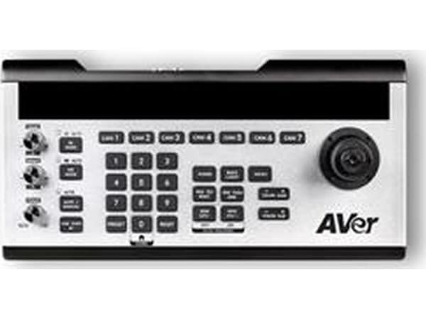 AVer CL01, OLED, Svart, Silver, Knappar, Joystick, Rotations-, Kina, 1 styck, 384000 Bd Svart, Silver