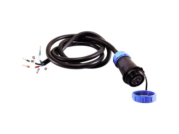 Deko Light 940034 Rundstik konfektioneret Stik, lige Samlet poltal: 4 1 stk