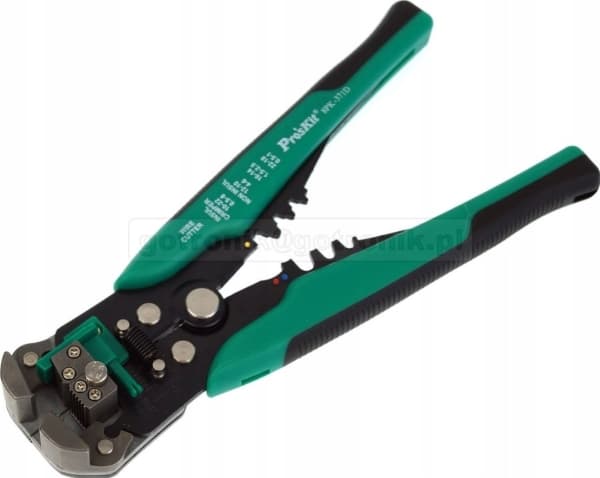 Kaapelin kuorinta- ja puristuspihdit, 8PK-371D Pro'sKit