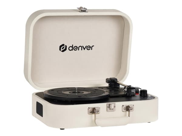 DENVER VPL-130 - Dreieskive - bærbar - hvit