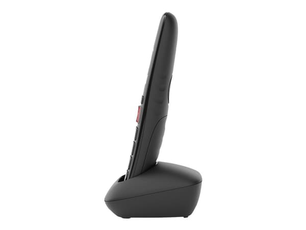 Gigaset E290HX - Trådløst ekstra håndsett - ECO DECT\GAP\CAT-iq - svart