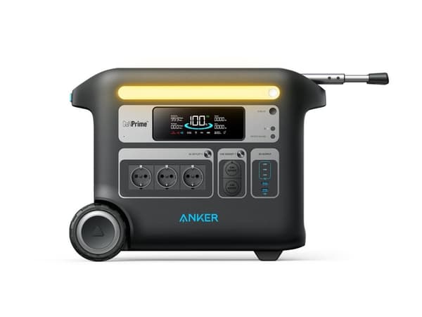 Anker SOLIX F2000 (PowerHouse 767) - Bärbar kraftstation - Wi-Fi - AC 220-240 V - 2300 Watt - litium järn fosfat - 2048 Wh - utgångskontakter: 10 Svart, Grå