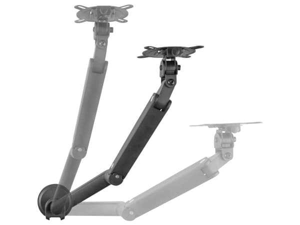 One For All DM 4110, Klemme/malje, 10 kg, 33 cm (13"), 88,9 cm (35"), 100 x 100 mm, Sort