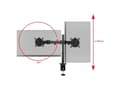 Miniatyrbilde 3 av 4: One For All DM 2210, Klemme/malje, 16 kg, 33 cm (13"), 76,2 cm (30"), 100 x 100 mm, Sort