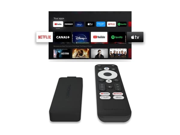 Thomson Streaming Stick 140, 2,004 GHz, ARM Cortex-A35, 2000 MB, 8 GB, Mali-G31 MP2, Google TV