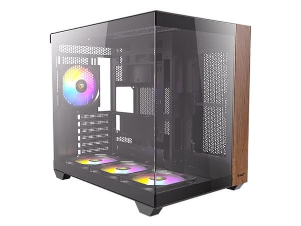 Antec CX800 ARGB, Midi Tower, PC, Hvit, ATX, ITX, Micro ATX, Glass, Stål, Spilling