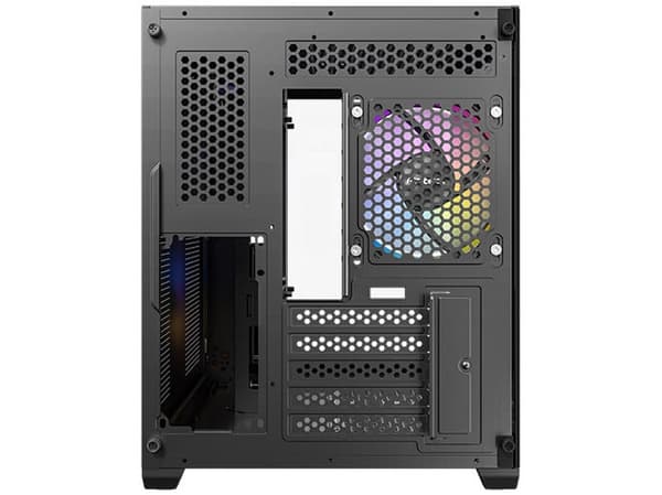 Antec CX600M ARGB, Mini Tower, PC, Svart, ITX, micro ATX, Glas, Stål, 16 cm