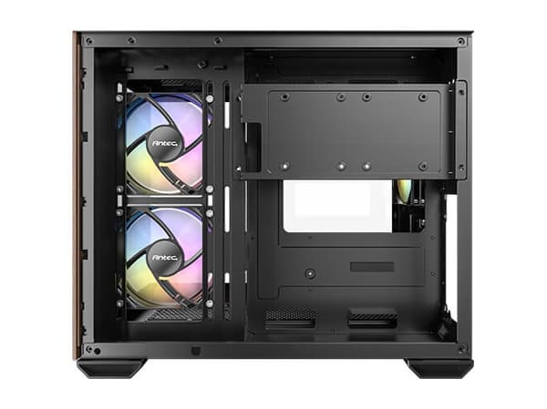 Antec CX600M ARGB, Mini Tower, PC, Svart, ITX, micro ATX, Glas, Stål, 16 cm