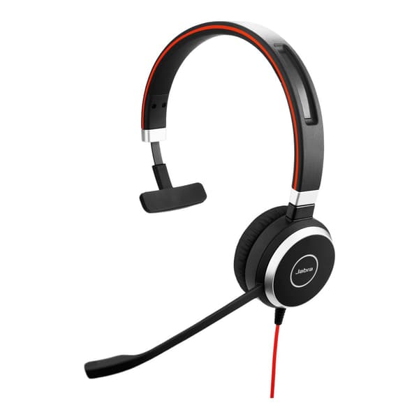 Jabra 6393-823-109 hörlur och headset Kabel Huvudband Kontor/callcenter Svart