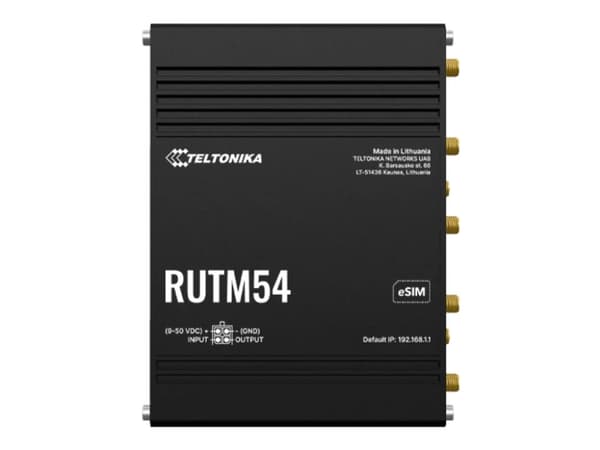 Teltonika RUTM54 - Trådløs ruter - WWAN - 5G, 4G