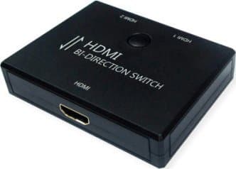 Value 14.99.3586, HDMI, 3x HDMI, 3840 x 2160 pixlar, Svart, 60 hz, 62 mm