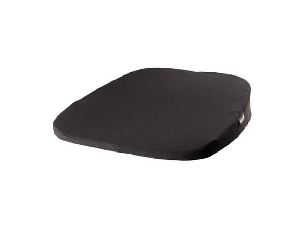 Fellowes Breyta Wedge Seat Cushion Coccyx Cut Out For Office Chair Black - 100119849, Siddepude, Stol, Polyester, Sort, 430 mm, 430 mm, 430 mm