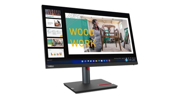 Lenovo ThinkVision P24q-30 LED display 60,5 cm (23.8") 2560 x 1440 pixlar Quad HD Svart