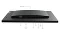 Miniatyrbild 11 av 11: Lenovo ThinkVision P24q-30 LED display 60,5 cm (23.8") 2560 x 1440 pixlar Quad HD Svart