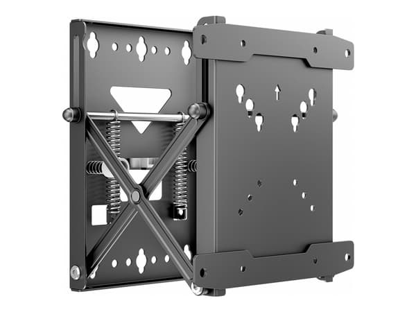 Multibrackets M Public Push X Small 200 - Monteringssats (videoväggfäste) - för LCD-display - stål, järn - svart - skärmstorlek: 13"-43"