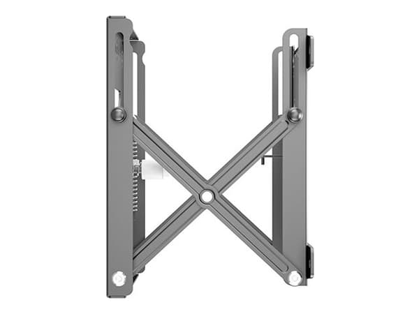 Multibrackets M Public Push X Small 200 - Monteringssats (videoväggfäste) - för LCD-display - stål, järn - svart - skärmstorlek: 13"-43"