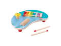 Miniatyrbilde 1 av 5: Fisher-Price musikkbord av tre, Toy Musical Instrument, Cymbal, Xylophone, 2 Years, Multicolor