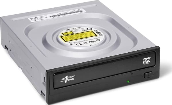 Hitachi-LG Super Multi DVD-Writer, Musta, Kelkka, Työpöytä, DVD±RW, SATA, 60000 h