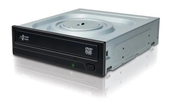 Hitachi-LG Super Multi DVD-Writer, Musta, Kelkka, Työpöytä, DVD±RW, SATA, 60000 h