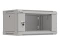 Miniatyrbilde 1 av 5: Lanberg WF03-5304-10S, Veggmonterbar hylle, 4U, 60 kg, Nøkkellås, Rack skinner, 9,6 kg