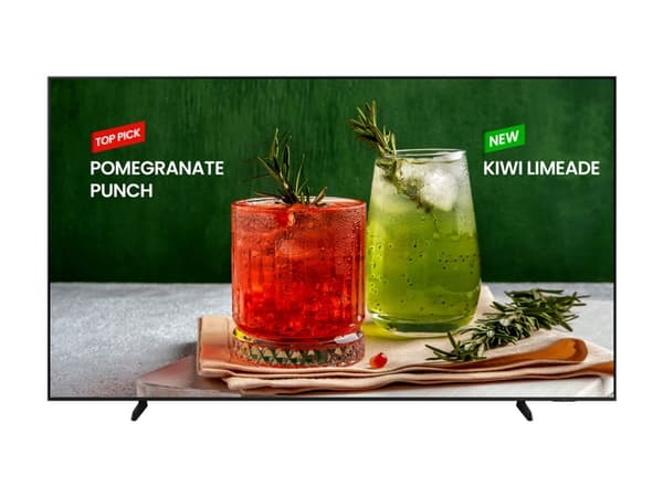 Samsung BE98D-H - 98" Diagonal klass BED-H Series LED-bakgrundsbelyst LCD-TV - Crystal UHD - digital skyltning - Smart TV - Tizen OS - 4K UHD (2160p)