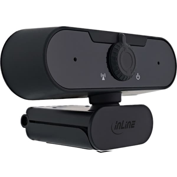 InLine 55364C webbkameror 1920 x 1080 pixlar USB 2.0 Svart