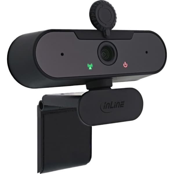 InLine 55364C webbkameror 1920 x 1080 pixlar USB 2.0 Svart Svart