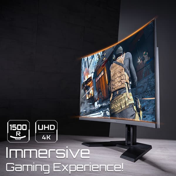 GIGABYTE M32UC platta pc-skärmar 80 cm (31.5") 3840 x 2160 pixlar 4K Ultra HD LED Svart