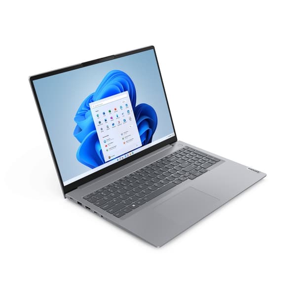 Lenovo ThinkBook 16 G6 ABP AMD Ryzen™ 5 7430U Bärbar dator 40,6 cm (16") WUXGA 16 GB DDR4-SDRAM 512 GB SSD Wi-Fi 6 (802.11ax) Windows 11 Pro Grå