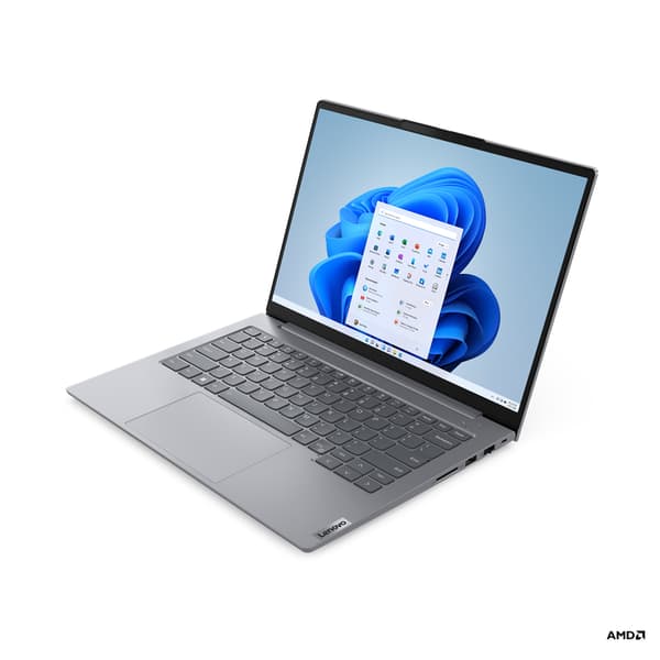 Lenovo ThinkBook 14 AMD Ryzen™ 5 7530U Bärbar dator 35,6 cm (14") WUXGA 16 GB DDR4-SDRAM 512 GB SSD Wi-Fi 6 (802.11ax) Windows 11 Pro Grå