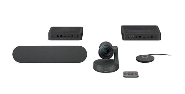 Logitech Rally Ultra-HD ConferenceCam videokonferenssystem 10 personer Nätverksansluten (Ethernet) Videokonferenssystem för grupper