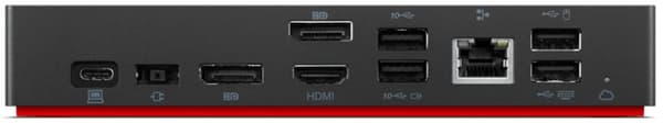 Lenovo ThinkPad Universal USB-C Smart Dock Kabel Thunderbolt 4 Svart